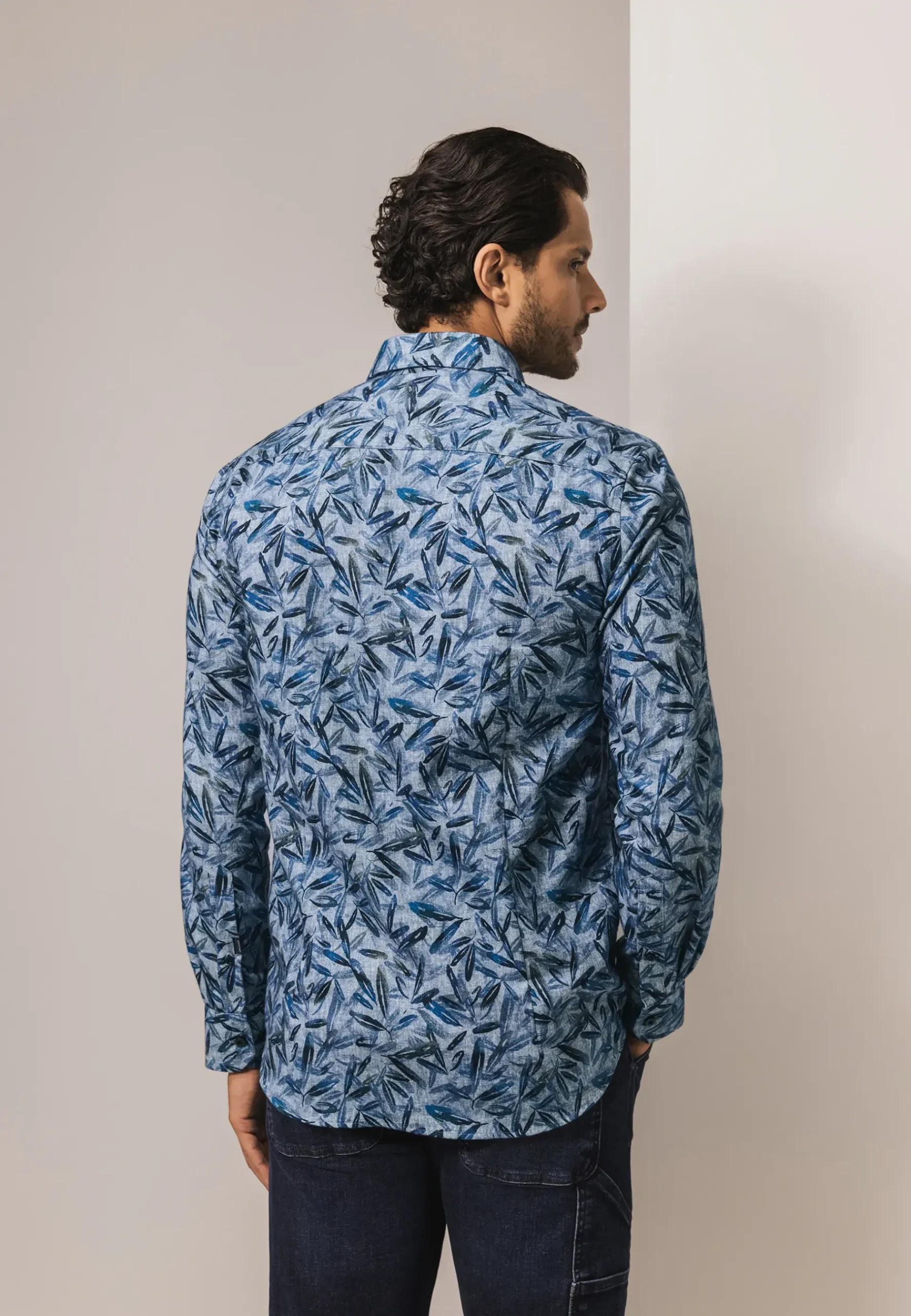 Online Flanellen overhemd met print Overhemden