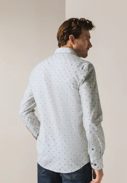 Discount Flanellen overhemd van biologisch katoen Overhemden