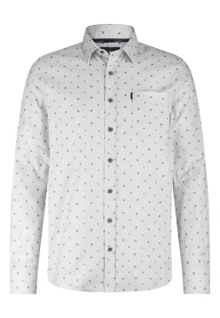 Discount Flanellen overhemd van biologisch katoen Overhemden