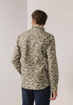 New Flanellen overhemd van twillstof Overhemden