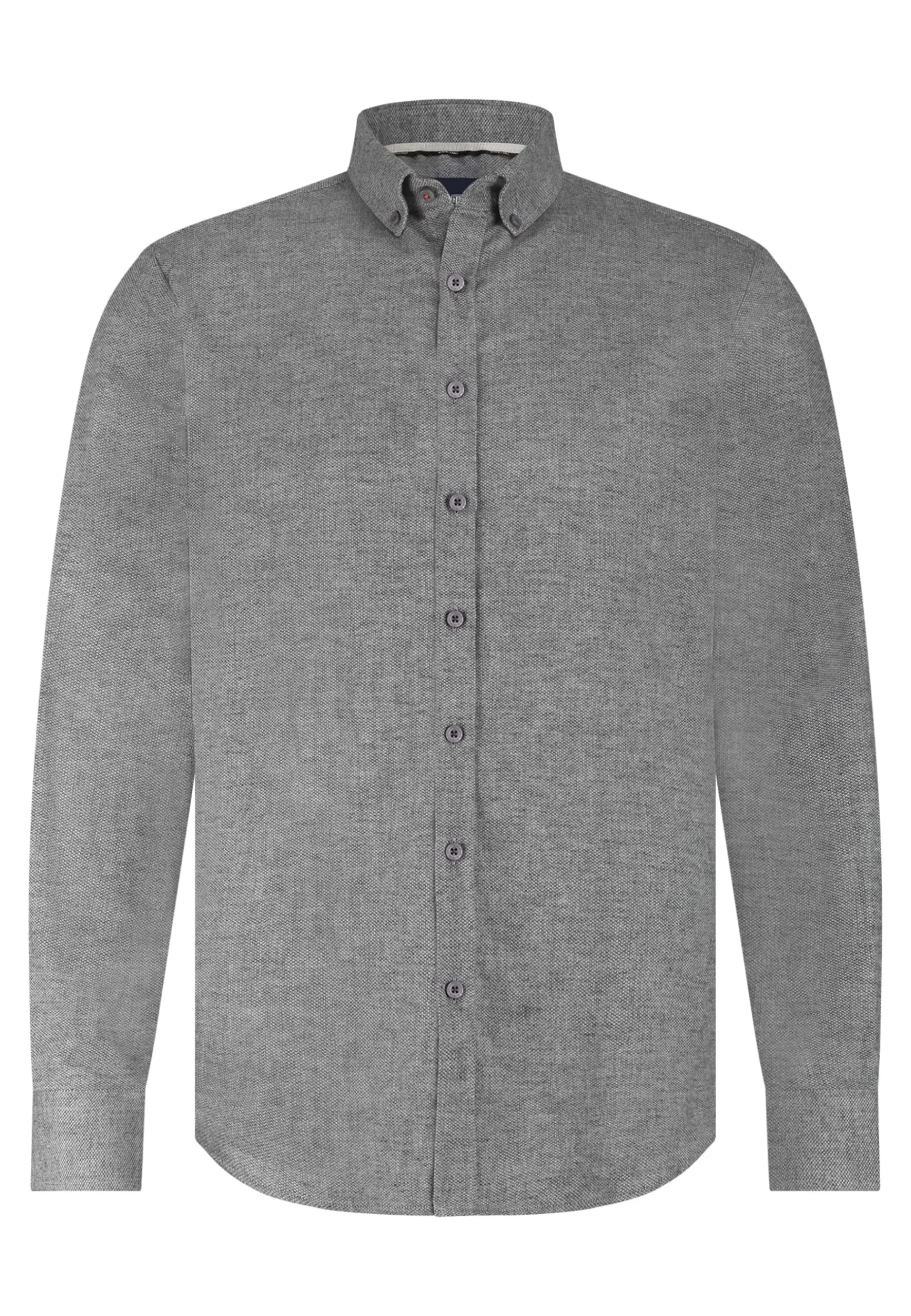 New Gebreid overhemd van katoen Overhemden