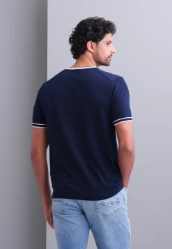 Gebreid T-shirt van een lyocellmix T-Shirts