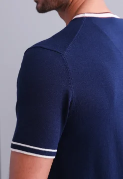 Gebreid T-shirt van een lyocellmix T-Shirts