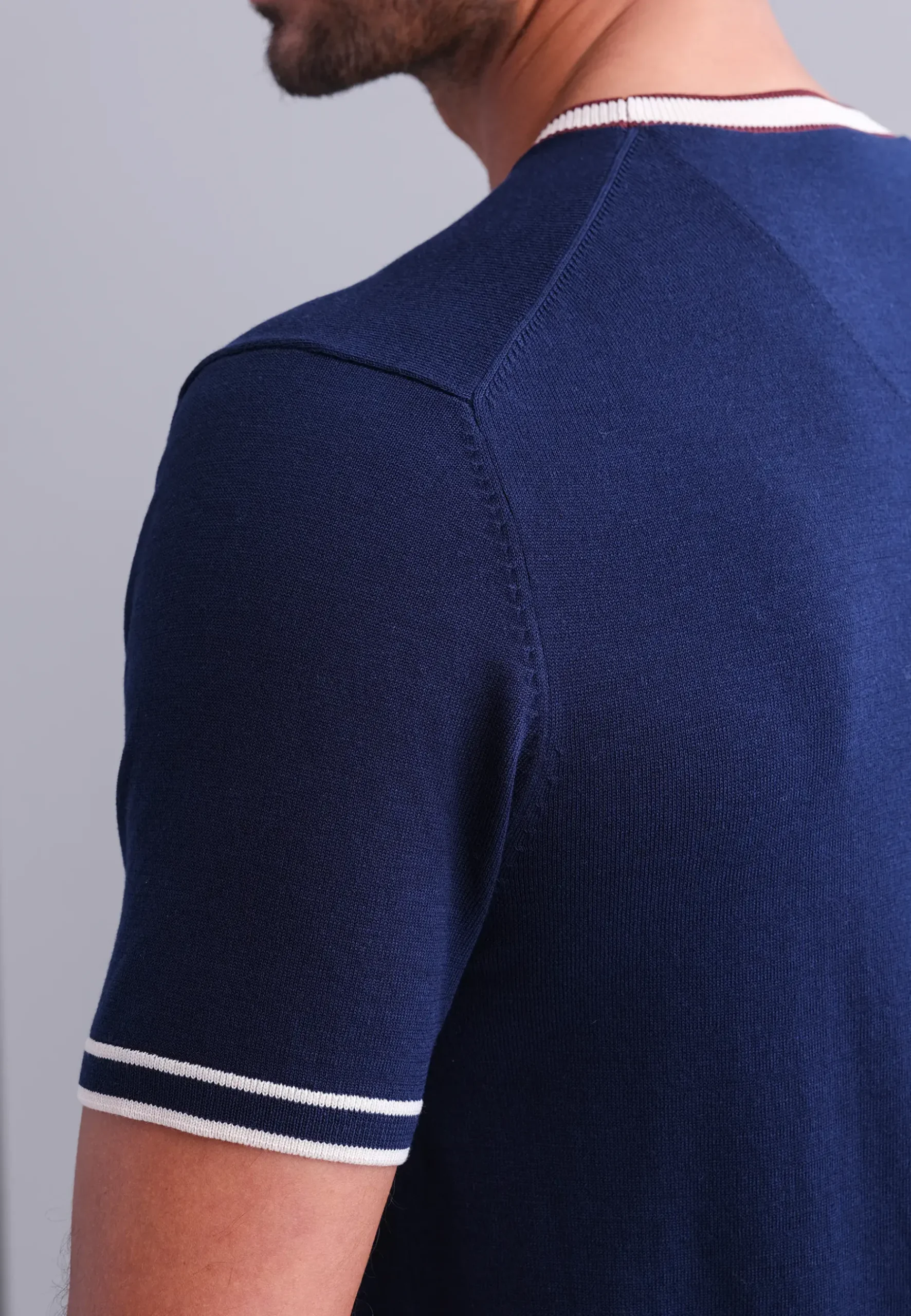 Gebreid T-shirt van een lyocellmix T-Shirts