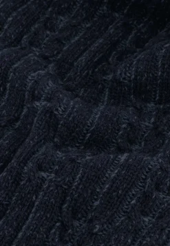 Gebreide sjaal met kabelpatroon Sjaals