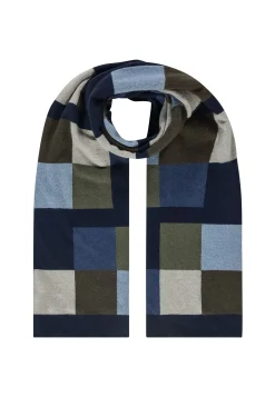 Best Gebreide sjaal met kleurvlakken Sjaals