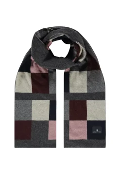 Sale Gebreide sjaal met kleurvlakken Sjaals