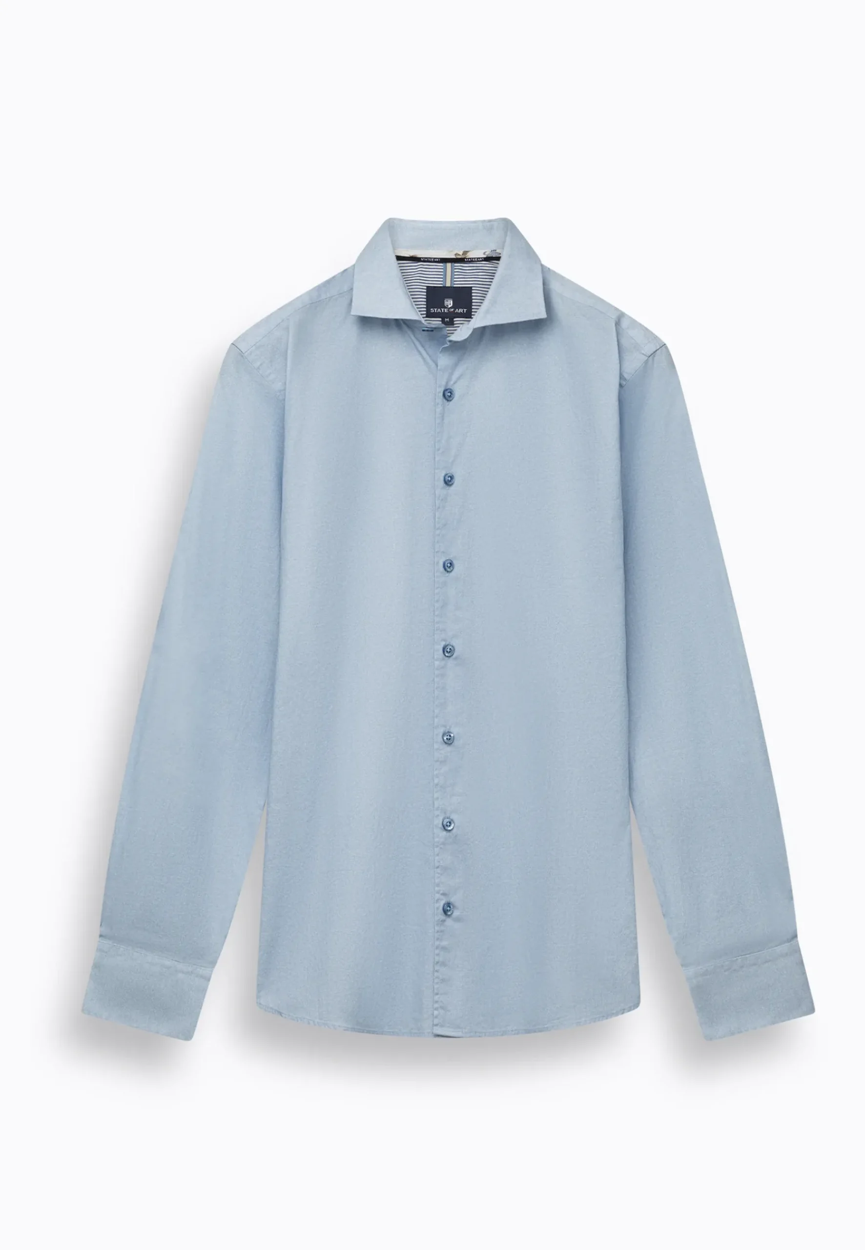 Outlet Gemêleerd overhemd van poplinstof Overhemden