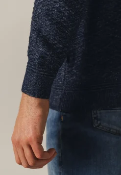 Discount Gemêleerd vest met structuurdessin Vesten