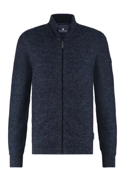 Discount Gemêleerd vest met structuurdessin Vesten