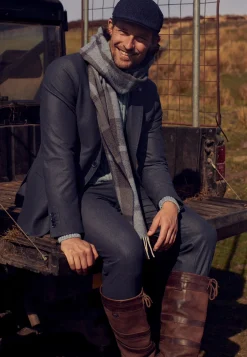 Discount Gemêleerde chino in stretchstof Broeken