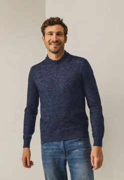 Sale GemĂȘleerde polo van een acrylmix Polo's