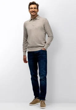 Discount Gemêleerde polo van katoenmix Polo's