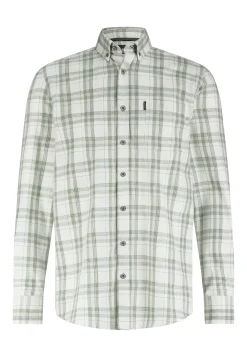 Geruit overhemd van een katoenmix Overhemden