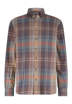 Sale Geruit overhemd van katoen Overhemden