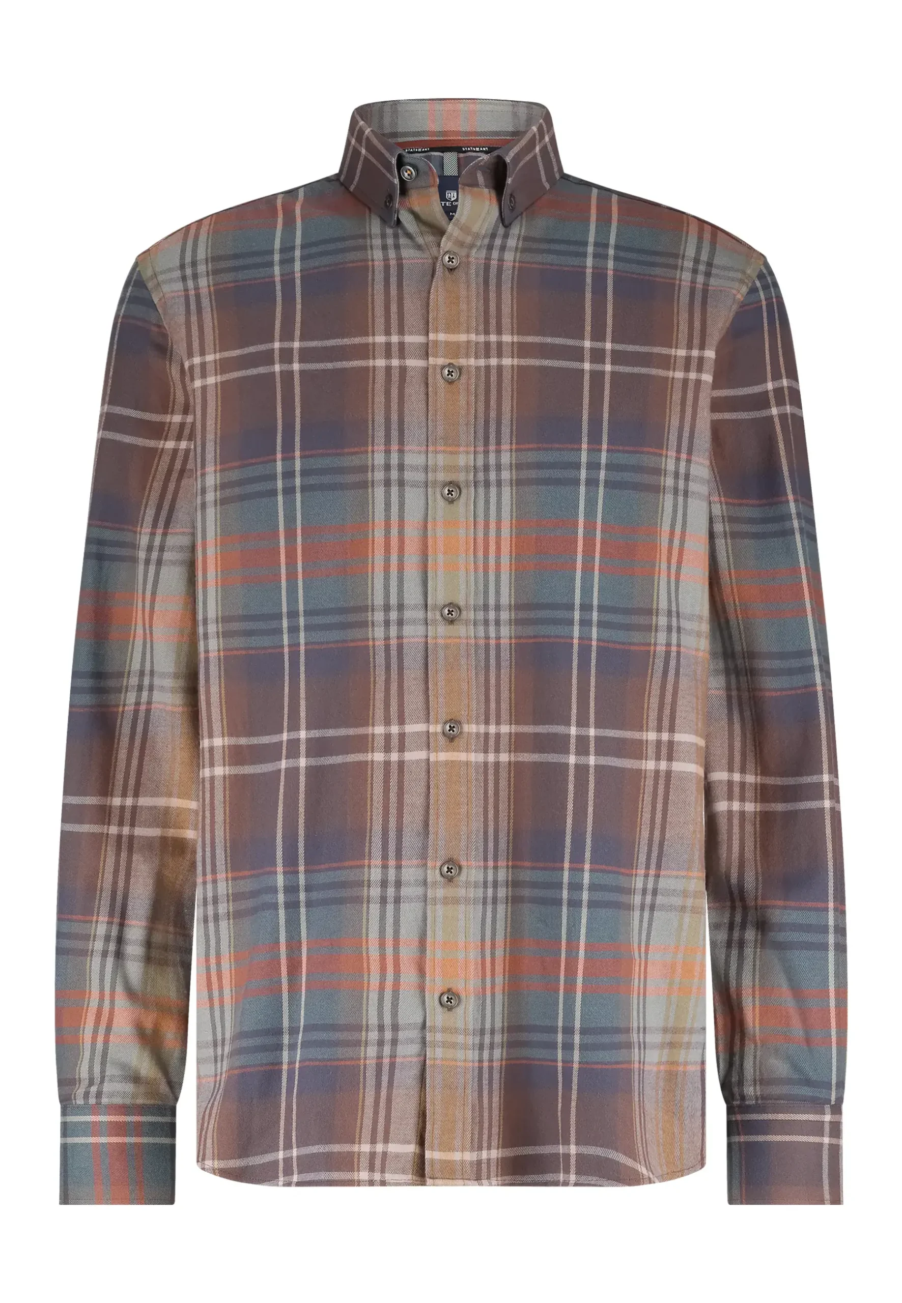 Sale Geruit overhemd van katoen Overhemden