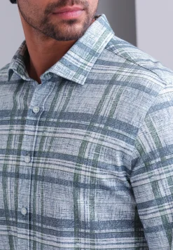 Geruit overhemd van katoen Overhemden