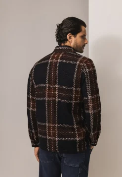 Sale Geruit overshirt met borstzakken Overshirts|Overhemden