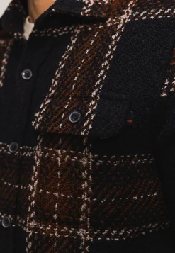 Sale Geruit overshirt met borstzakken Overshirts|Overhemden