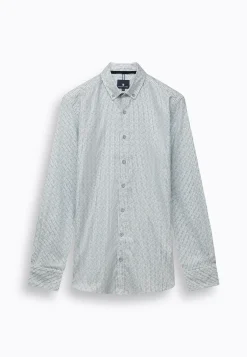 Discount Gestreept poplin overhemd Overhemden