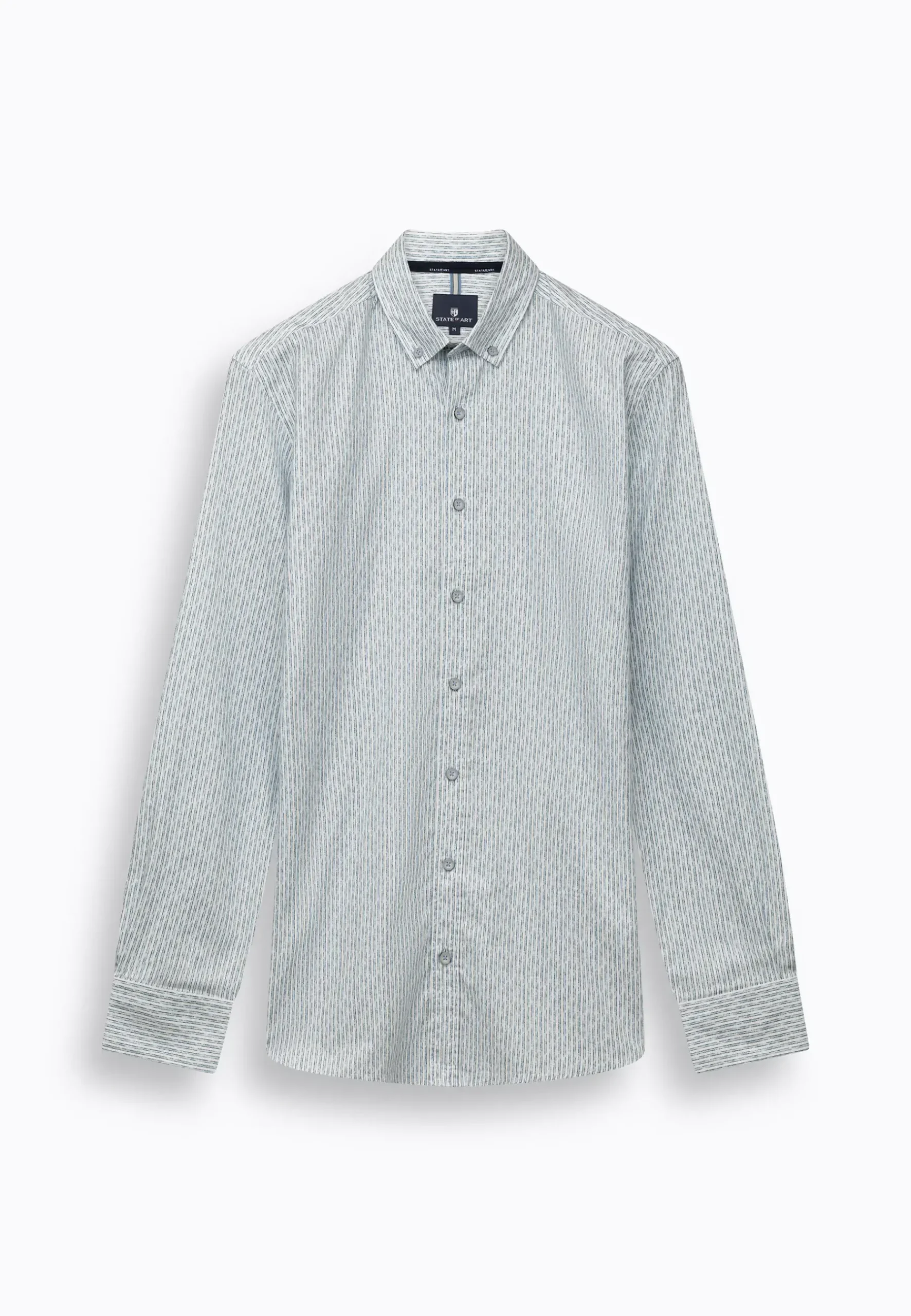 Discount Gestreept poplin overhemd Overhemden