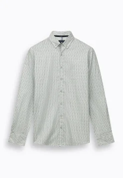 Discount Gestreept poplin overhemd Overhemden