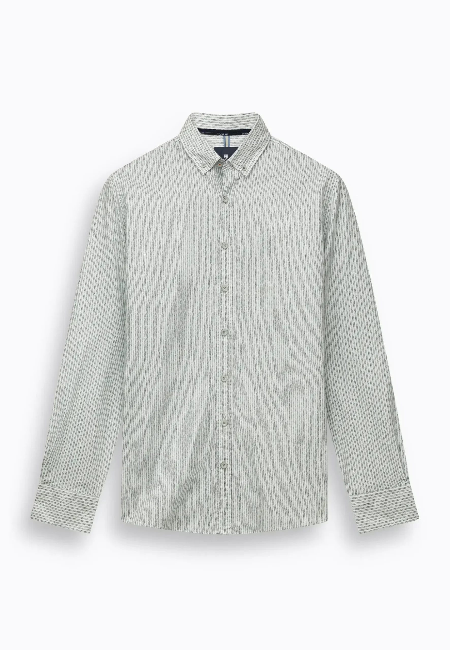 Discount Gestreept poplin overhemd Overhemden