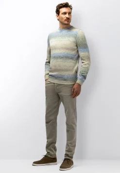 Sale Gestreepte trui met kleurverloop Truien