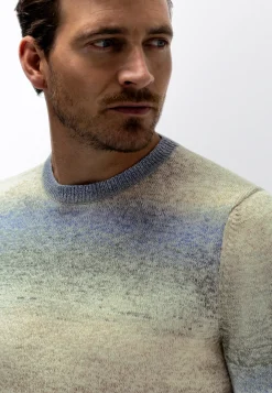 Sale Gestreepte trui met kleurverloop Truien