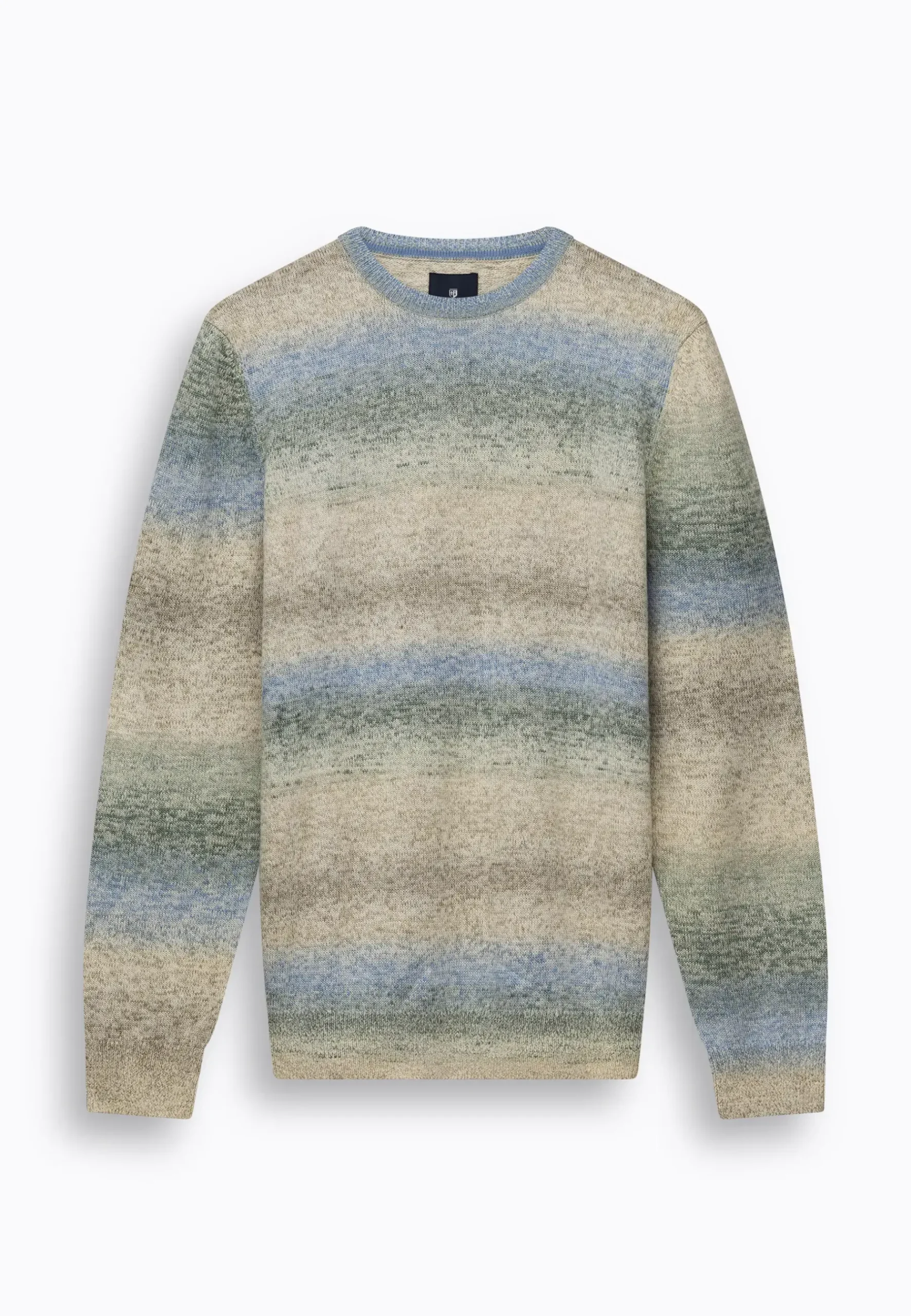 Sale Gestreepte trui met kleurverloop Truien