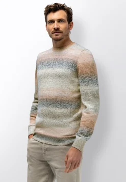 Clearance Gestreepte trui met kleurverloop Truien