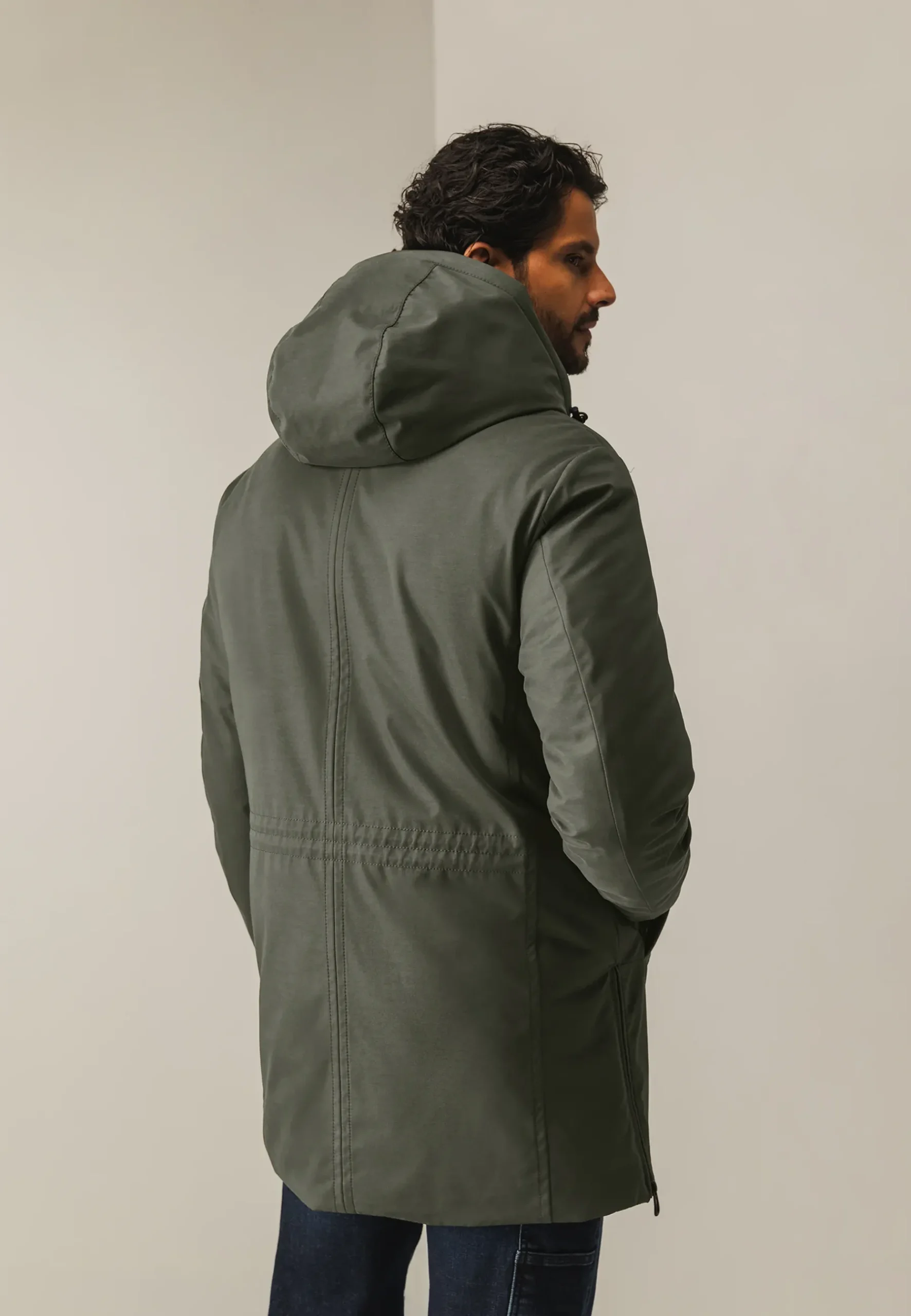 Sale Gewatteerde parka met capuchon Jassen