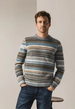 Clearance Grofgebreide trui met ronde hals Truien