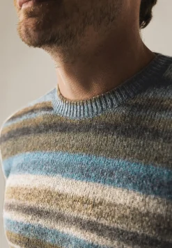 Clearance Grofgebreide trui met ronde hals Truien