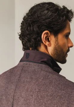 Clearance Halfgevoerde blazer met gemêleerd dessin Blazers