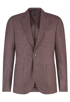 Clearance Halfgevoerde blazer met gemêleerd dessin Blazers
