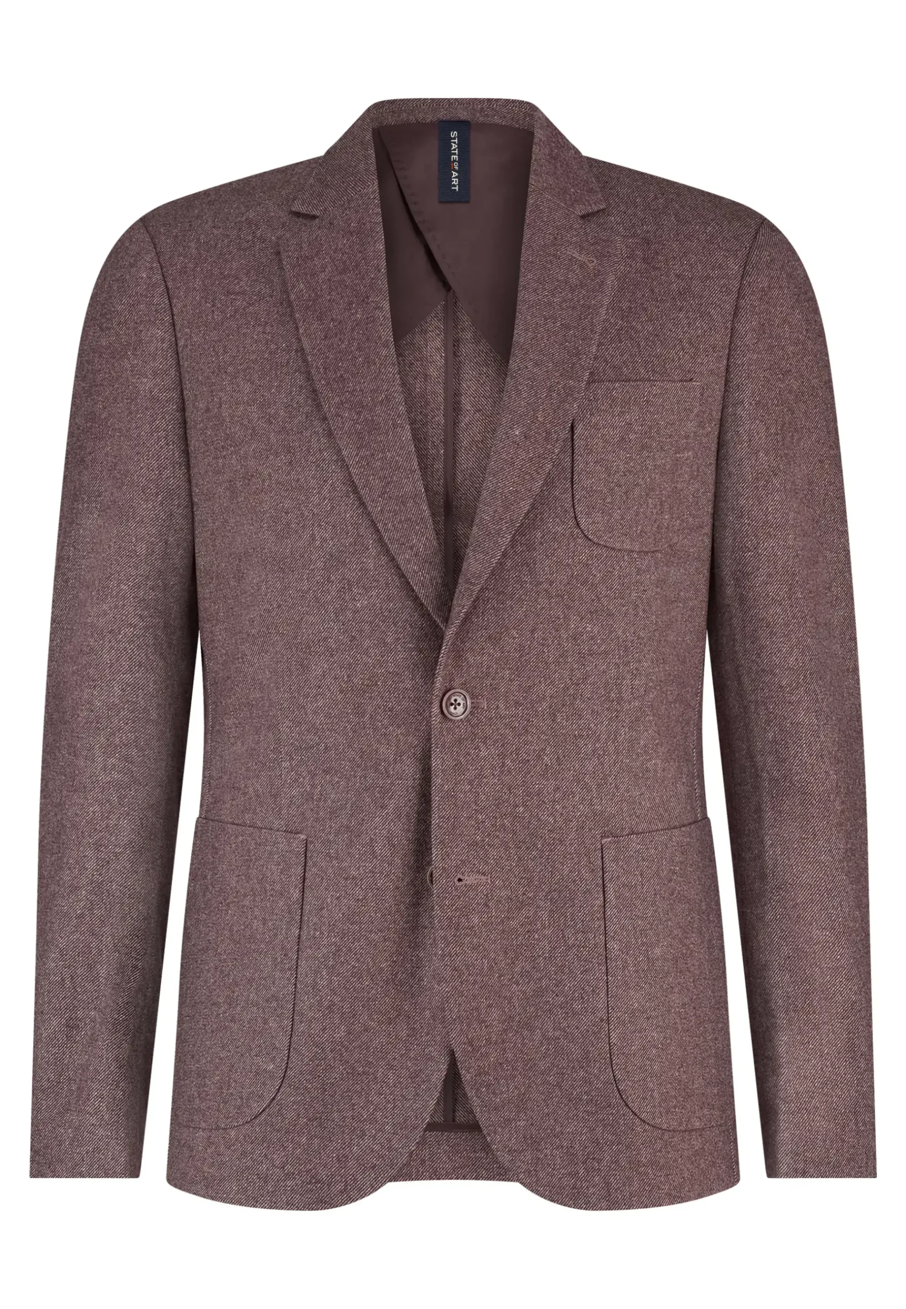 Clearance Halfgevoerde blazer met gemêleerd dessin Blazers