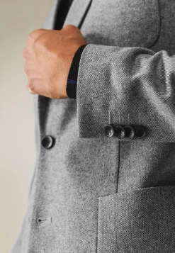 New Halfgevoerde blazer met gemêleerd dessin Blazers