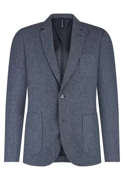 Online Halfgevoerde blazer met gemêleerd dessin Blazers