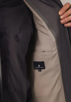 Sale Halflange mantel met ruitpatroon Jassen