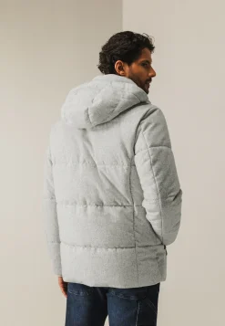 Clearance Jas met gemêleerd dessin Jassen