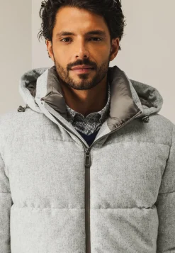 Clearance Jas met gemêleerd dessin Jassen