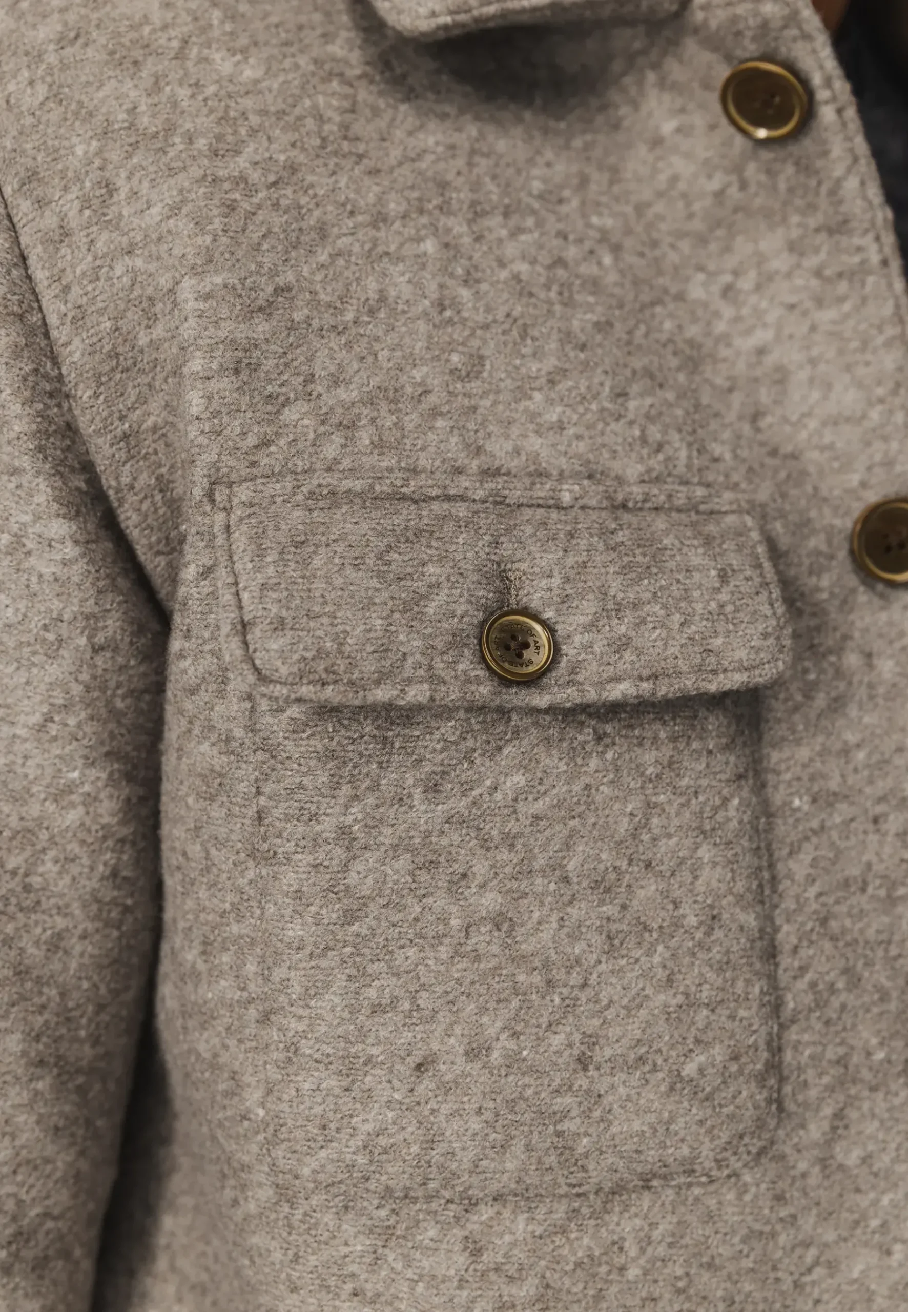 Online Jas met klep- en steekzakken Jassen