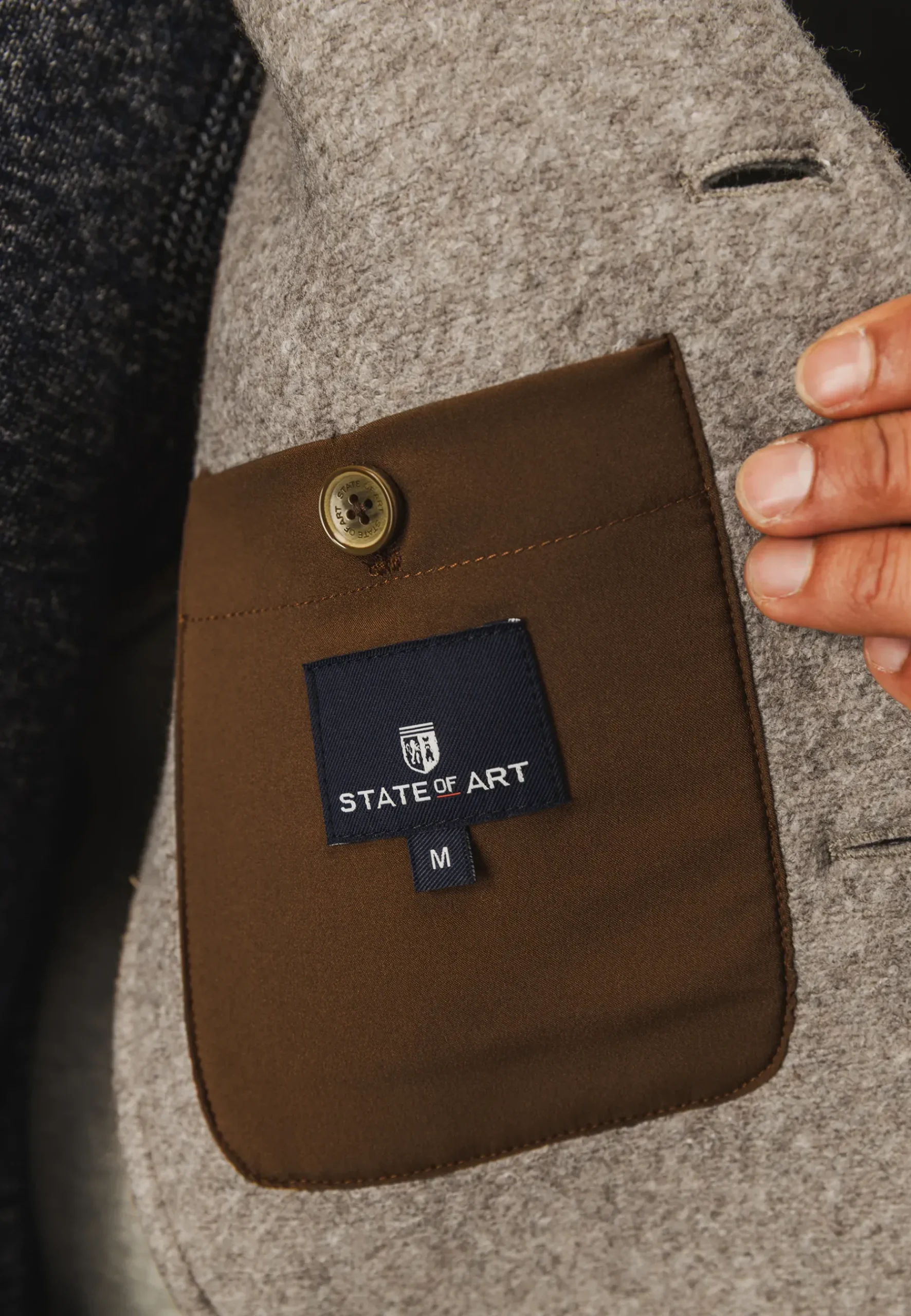 Online Jas met klep- en steekzakken Jassen