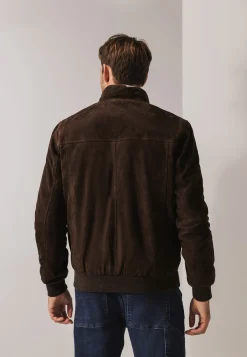 Clearance Jas van geitensuède in regular fit Jassen