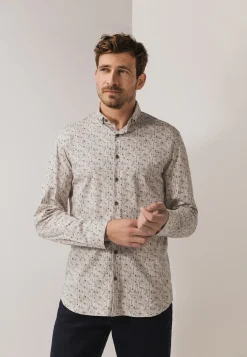 Online Jersey overhemd met all-over print Overhemden