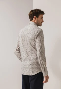 Online Jersey overhemd met all-over print Overhemden