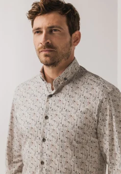 Online Jersey overhemd met all-over print Overhemden