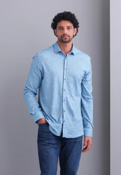 Discount Jersey overhemd van katoen Overhemden