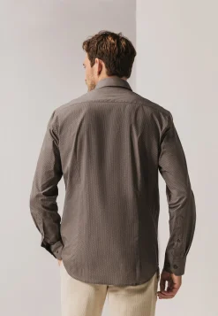 New Katoenen overhemd met all-over print Overhemden